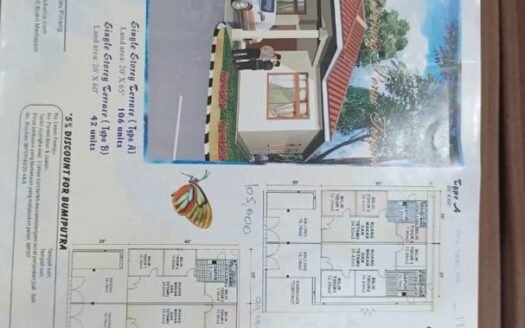 (BMV) Single Storey House For Sale RM400K @Taman impian Murni /Bukit Mertajam