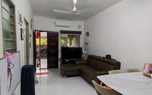 Single Storey terrace house For sale RM360K @ Juru, Tmn Mangga