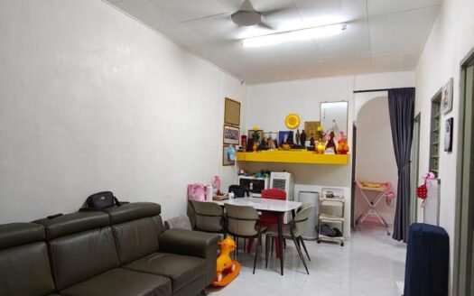 Single Storey terrace house For sale RM360K @ Juru, Tmn Mangga